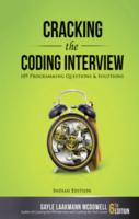 Cracking the Coding Interview by Gayle Laakmann McDowell 