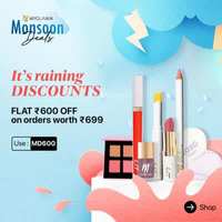 Monsoon Deals are CALLING! Flat Rs. 600 off on min. spend of Rs.699.