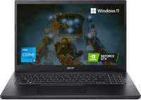 New Launch : Acer Aspire 7 Core i5 12th Gen - (8 GB/512 GB SSD/Windows 11 Home/4 GB Graphics/NVIDIA GeForce GTX 1650) A715-5G Gaming Laptop (15.6 inch, Charcoal Black, 2.1 Kg)