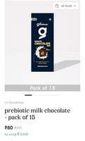 CRED | Lil Goodness Pre biotic Milk Chocolate pack of 15