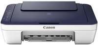 Canon PIXMA E477 All-in-One Wireless Ink Efficient Colour Printer (White/Blue)