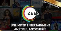 12 Months of Zee5 Premium Membership Worth Rs.999 at 599 Supercoins