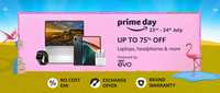 Amazon Prime Day 2022 : Up to 75% Off on Laptop, Smart Watches, Headphones & More