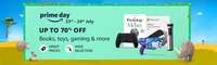 Prime Day - Up to 70 Off on Toys Books Gaming + Extra Up to Rs.175 Off via Collect Offer 