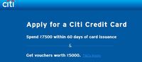  Earn 5000 Amazon Pay Gift card By Spending Rs.7500 On Fresh Issues Citi Card