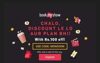 Bookmyshow - Get 25% Off Upto Rs.100 on Your Movie Ticket