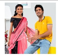 Men's t-shirt and saree under Rs.499