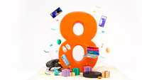 Mi 8th Anniversary Sale goes Live: upto ₹7500 Discount on Mobiles! (8-13 July)