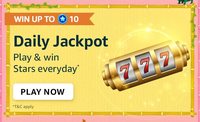 Amazon Daily Jackpot Win Stars