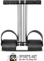 Sports Art High Elastic Steel - Double Spring and Rubber Tummy Trimmer for Men & Women Ab Exerciser  (White)