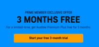3 Months of Audible at Just Rs. 2 Worth Rs.597 | Non Prime Members : Get 2 Months Free