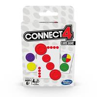 Hasbro Gaming Connect 4 Card Game for Kids Ages 6 and Up, 2-4 Players 4-in-A-Row Game, Multicolor