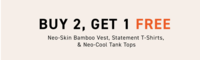 Damensch Buy 2 Get 1 free on Vest, Tshirts, Tops