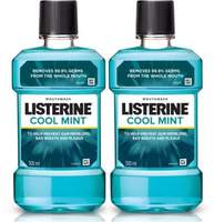 LISTERINE Coolmint 500ml (Pack of 2) - Mint  (1000 ml)