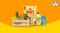 Amazon Fresh : Flat Rs.200 Cashback On Min. Rs.1500 Order  (Till 17th July). 