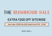 Zivame Flash Offer : 60-80% off + Extra Rs. 200 off [Till Midnight]