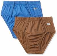 Rupa Frontline Men's Cotton Briefs (Pack of 2) (Colors May Vary)
