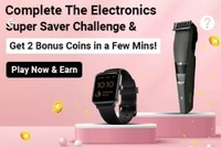 Flipkart Challenge Electronics Super Saver Challenge Earn Coupons and 2 Supercoins