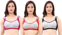 Sports Bra Multi Colored (Pack of 6)