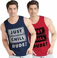 BLIVE Printed Cotton Vest Combo Starts @ 179