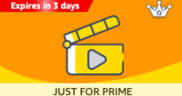 Amazon - 25% cashback upto Rs.200 on movie booking above Rs.500 (Prime members)