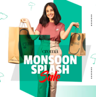 Croma Monsoon Flash Sale upto 70% off + Upto 10% off on ICICI Cards