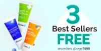 DermaCo Fantastic Friday Offer Buy products worth 599, get 3 bestsellers free 