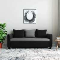 Amazon Brand - Solimo Rachel 3 Seater Sectional Sofa (Fabric ,Multicolor)