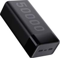 Ambrane 50000 mAh Power Bank (20 W, Power Delivery 3.0, Power Delivery 3.0)  (Black, Lithium Polymer)
