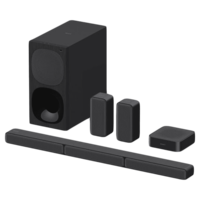 Sony HT-S40R Real 5.1ch Dolby Audio Soundbar for TV with Subwoofer & Wireless Rear Speakers