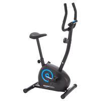 (500 ₹ cash back + ICICI/ SBI offers) - AmazonBasics Magnetic Upright Exercise Bike with Adjustable Resistance, 4 Kg Flywheel