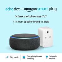 Echo Dot (3rd Gen) with Amazon Smart Plug [Rs.200 Coupon]