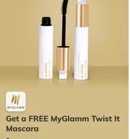 FREE MyGlamm Twist it Mascara worth 695 using Timesprime code. 