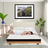 Dr Smith Orthopedic Memory Foam Single Size Mattress (78x36x6) Inches, Medium Firm,