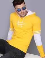 Men Hooded T-shirt from Rs.199