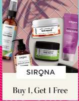 Sirona Buy 1 Get 1 Free + Extra 15% Coupon (For Limited Time Only)