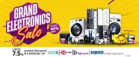 Vijay Sales Grand Electronics Sale : Upto 60% off + 7.5% Instant Discount