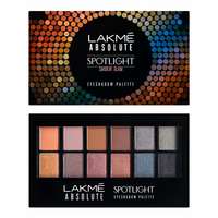 Lakmé Absolute Spotlight Eye Shadow Palette, Smokin Glam, 12 g