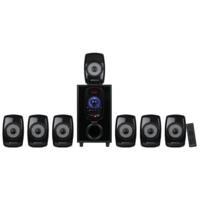 ZEBRONICS 7.1 Channel 70 Watts Multimedia Speaker (Built-in FM Radio, ZEB-BT701, Black)