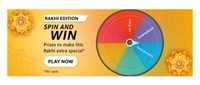 Amazon Rakhi Edition Spin and Win Quiz Answer