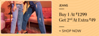 Myntra Flash sales  Buy 1 @Rs. 699 Get 2nd At Extra Rs.49