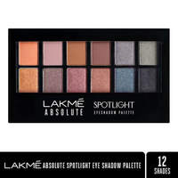 Lakme Absolute Spotlight Eye Shadow Palette - Smokin Glam + Free Liquid Lipstick on Order of Rs 550