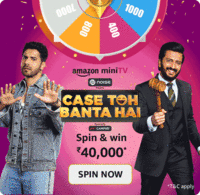 Amazon Mini Tv Spin and Win Quiz Answers : Win Rs.40000