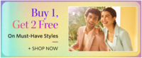 Myntra Flash sales Buy 1 at MRP Get 2 FREE