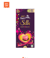Instamart Loot : Cadbury dairy milk heart blush 250gm pack