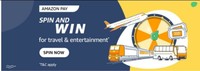 Amazon pay travel and entertainment spin and win
