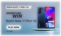 Amazon Redmi Note 11 Pro+ 5g Quiz Answers