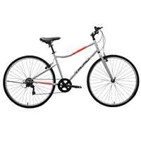 [Lowest]TRIAD X2-7 Speed Fully Fitted 18 inches Frame Unisex Adult's Hybrid Bicycle (Matte Grey, Ideal for: 15+ Years) (No-Cost EMI Available) 