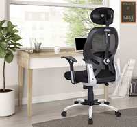 Savya Home® APEX Chairs™ Apollo Chrome Base HIGH Back Office CHAIR2