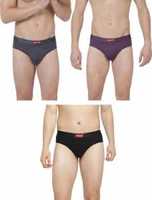 LEVI'S  Pack of 3 Solid Men Brief